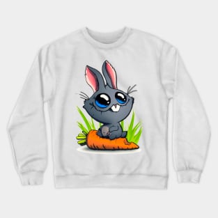 Funny bunny Crewneck Sweatshirt